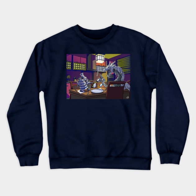 Kitchen Battleground Crewneck Sweatshirt by taShepard